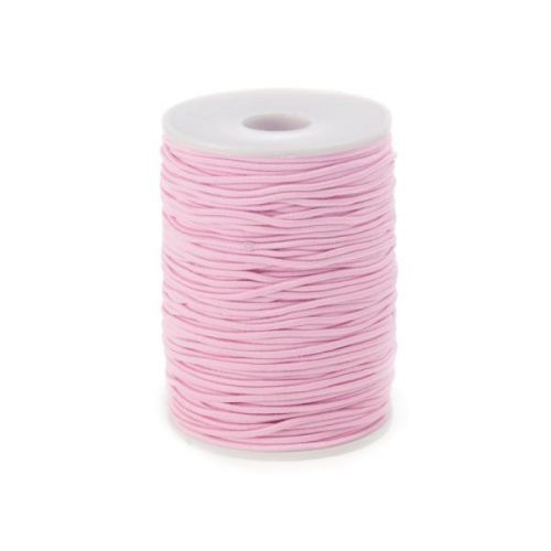 Elastiek Soft Pink 1mm (5 Meter)