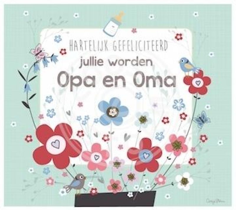 Spiksplinternieuw Kaart 'jullie Worden Opa En Oma' online kopen bij Hip Stoer Lief UB-18