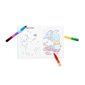 Ooly - Mini Traveler Coloring & Activity Kit - Outrageous Ocean