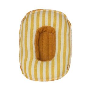 Rubber Boat Small Mouse - Yellow Stripe