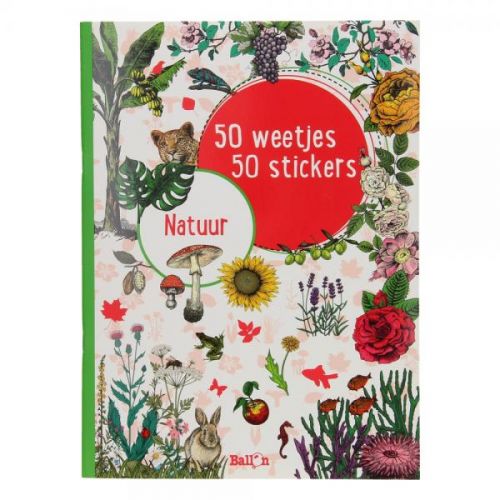 Natuur 50 Weetjes 50 Stickers