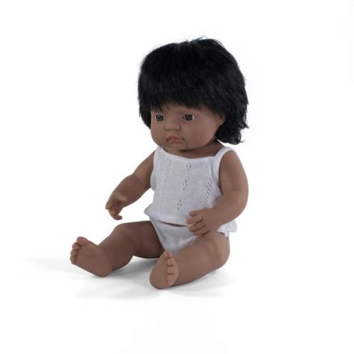 Babypop Latijns-amerikaans Meisje (38cm)