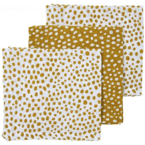 Hydrofiele Monddoekjes 3-pack Cheeta Honey Gold