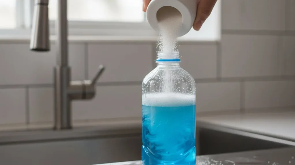 Suiker en afwasmiddel mengen: een onverwachte maar effectieve huistruc