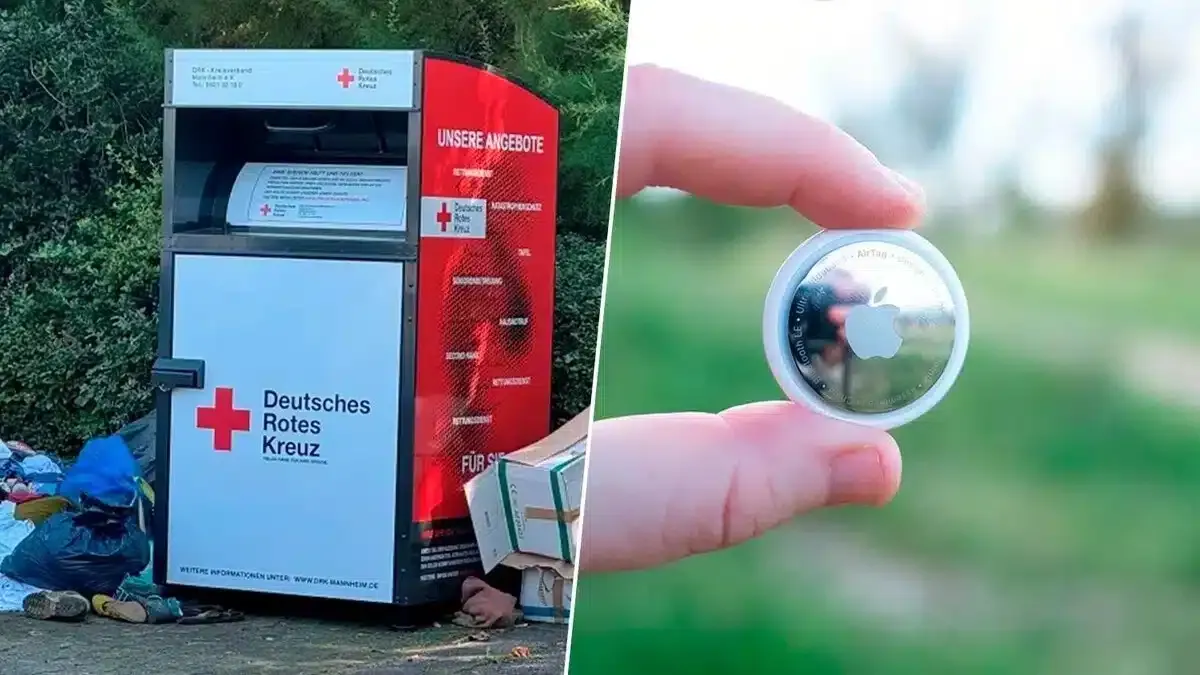 Duitse influencer volgt gedoneerde sportschoenen met Apple AirTag naar Bosnië