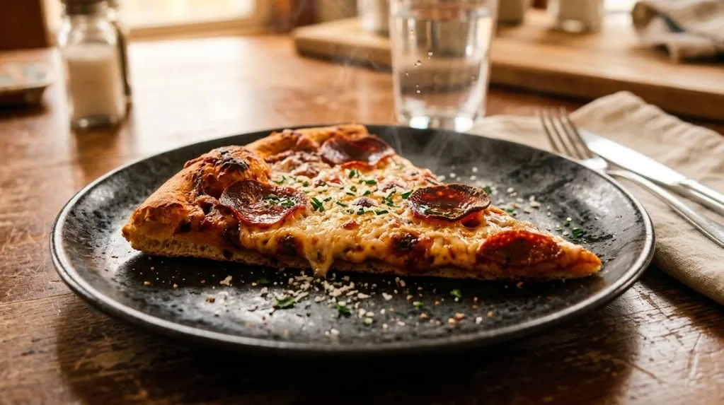 Zo warm je pizza het beste op: de pan+stoomtechniek