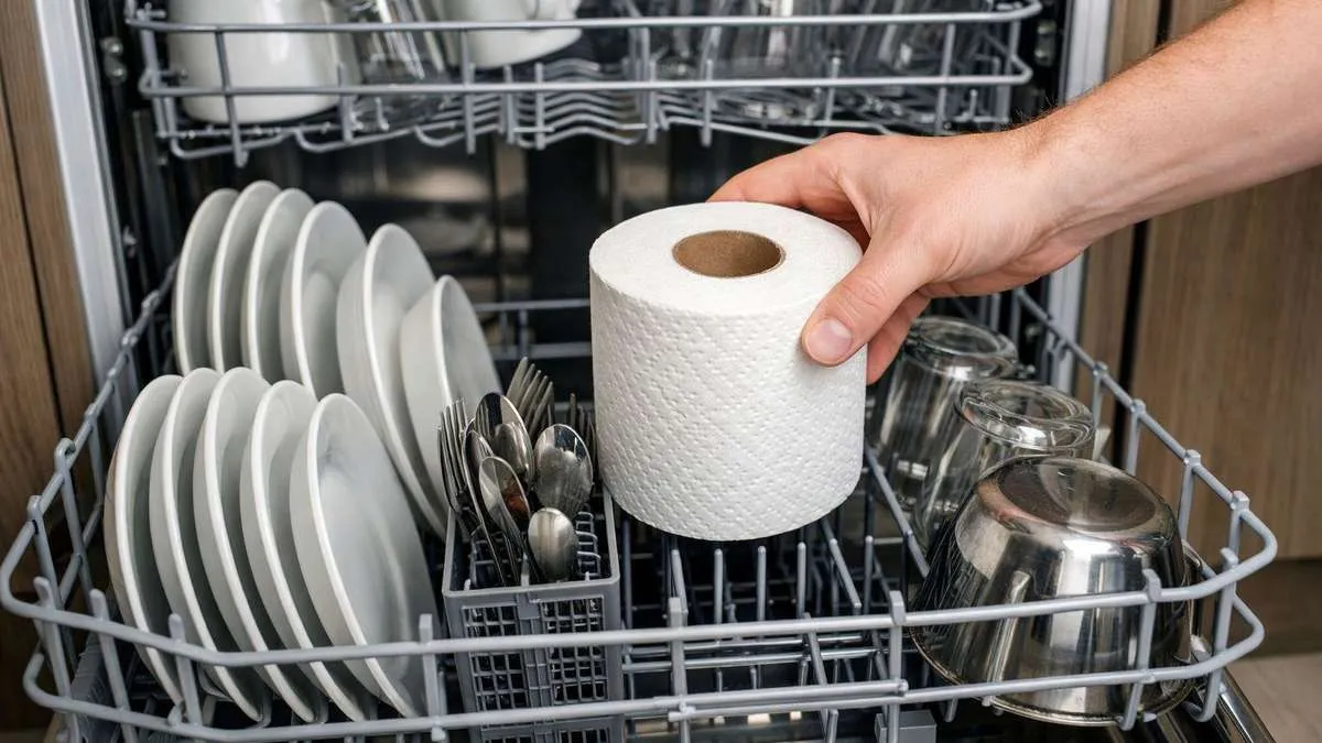 Simpele tip om vochtig servies in de vaatwasser te voorkomen